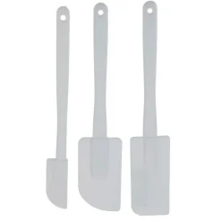 Overig Pannenlikker Wit Set/3* Spatels En Pannenlikkers