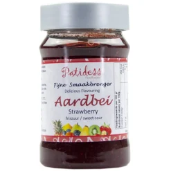 Patidess Smaakpasta Aardbei Friszuur 120g* Smaakpasta|Smaakstoffen