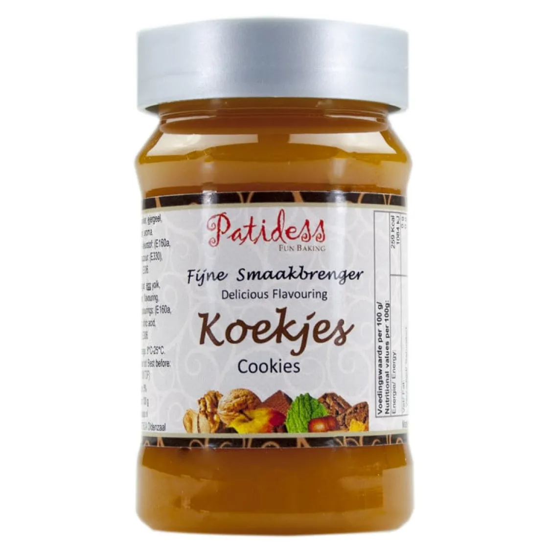 Patidess Smaakpasta Koekjes 120g* Smaakpasta|Smaakstoffen