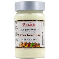 Patidess Smaakpasta Witte Chocolade 120g* Smaakpasta|Smaakstoffen