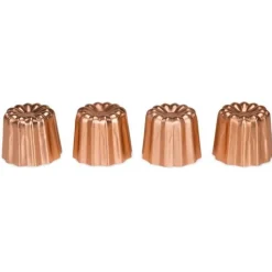 Patisse Canele vormen Set/4* Speciale Bakvormen