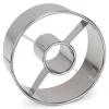 Patisse Donut & Bagel Uitsteker RVS Ø9cm* Figuur Stekers