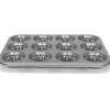 Patisse Mini Tulbandvorm Silver-Top 12 stuks 35x26cm* Speciale Bakvormen