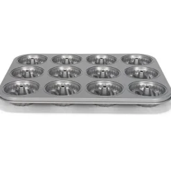 Patisse Mini Tulbandvorm Silver-Top 12 stuks 35x26cm* Speciale Bakvormen