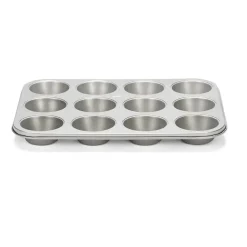 Patisse Muffin / Cupcake Bakvorm Silver-Top 12 stuks 35cm* Speciale Bakvormen