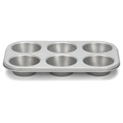 Patisse Muffin / Cupcake Bakvorm Silver-Top 6 stuks 27cm* Speciale Bakvormen
