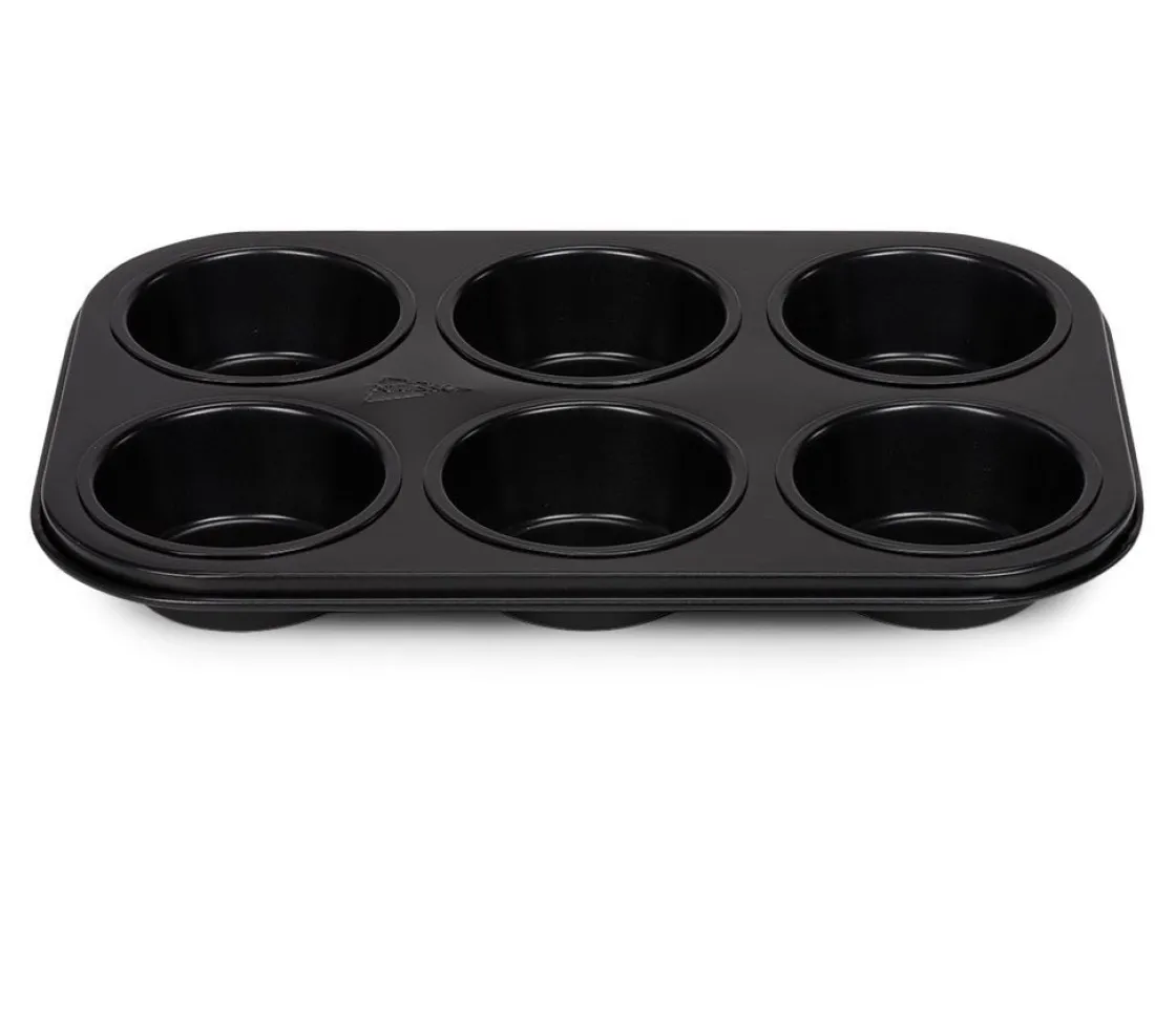 Patisse Muffin / Cupcake Bakvorm Classique 6 Stuks 27cm* Speciale Bakvormen