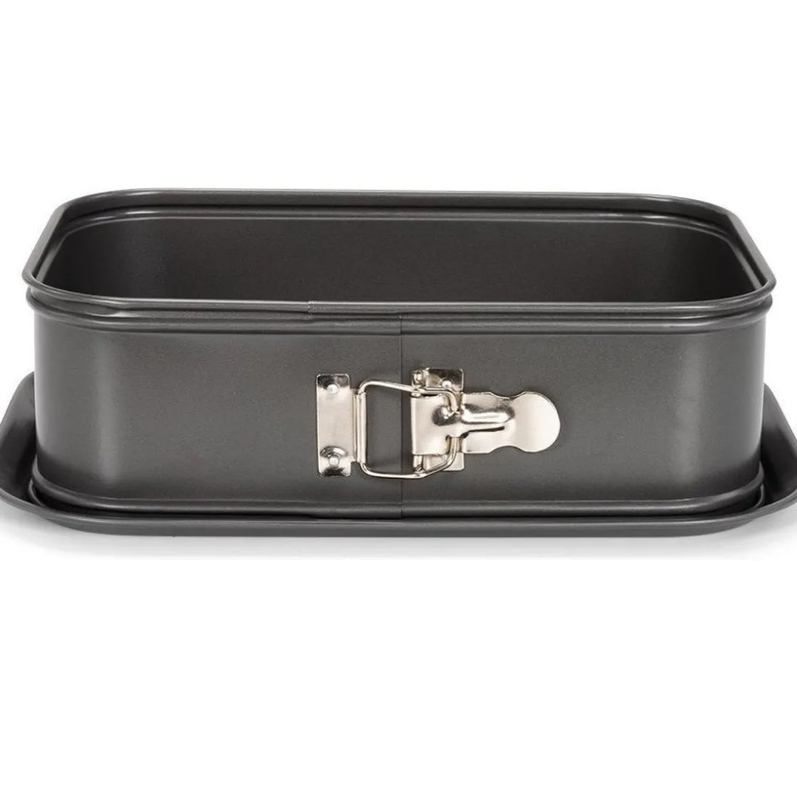 Patisse Springvorm Rechthoek Profi 28x18cm (8cm hoog)* Rechthoekige Bakvormen
