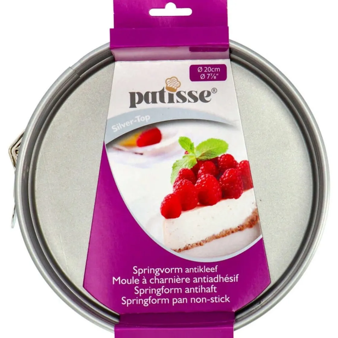 Patisse Springvorm Silver-Top Ø20cm* Ronde Bakvormen
