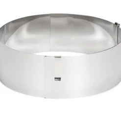 Patisse Taartring Verstelbaar RVS Ø13-31x(h)6cm* Dessertringen|Ronde Bakvormen