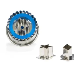 Patisse Uitsteker Linzer (Bloem/Ster/Vierkant) RVS 5cm Set/3* Figuur Stekers