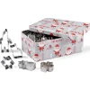 Patisse Uitstekers + Opbergdoos Kerst RVS 25-delig* Figuur Stekers