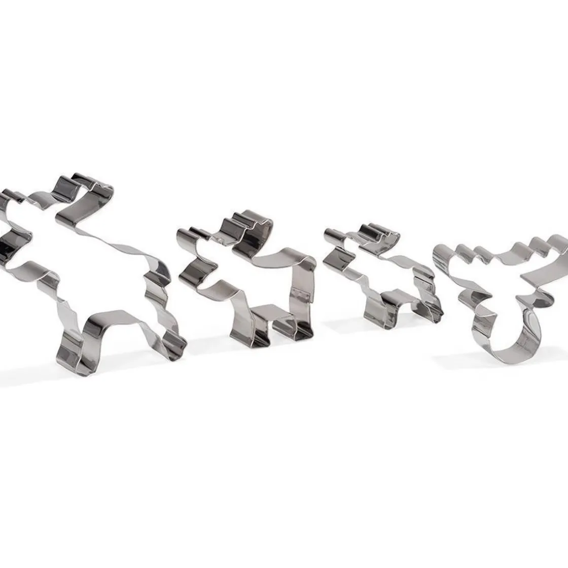 Patisse Uitstekers Rendier RVS 4-delig* Figuur Stekers