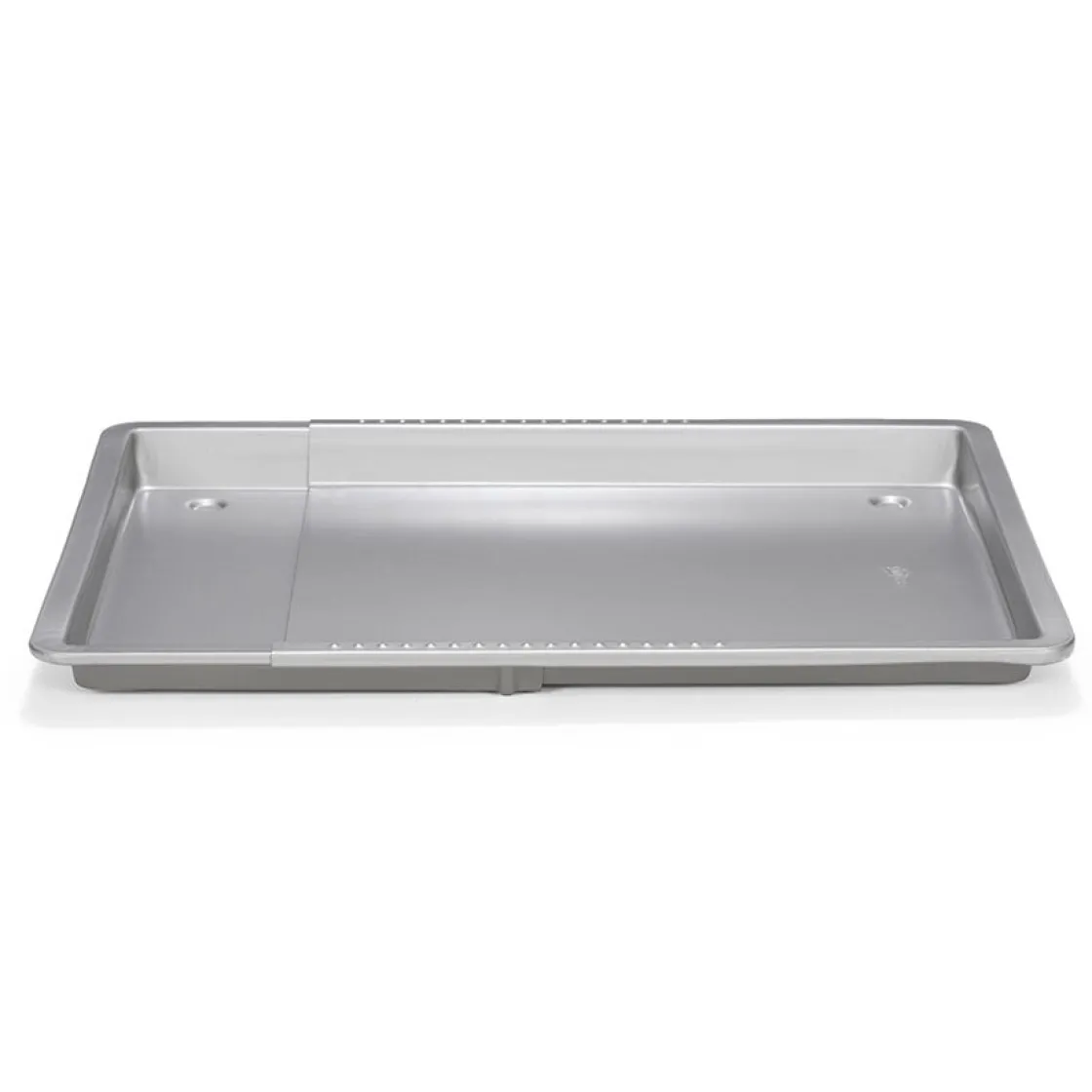 Patisse Verstelbare Bakplaat Silver-Top Hoge Rand 33-47cm* Rechthoekige Bakvormen