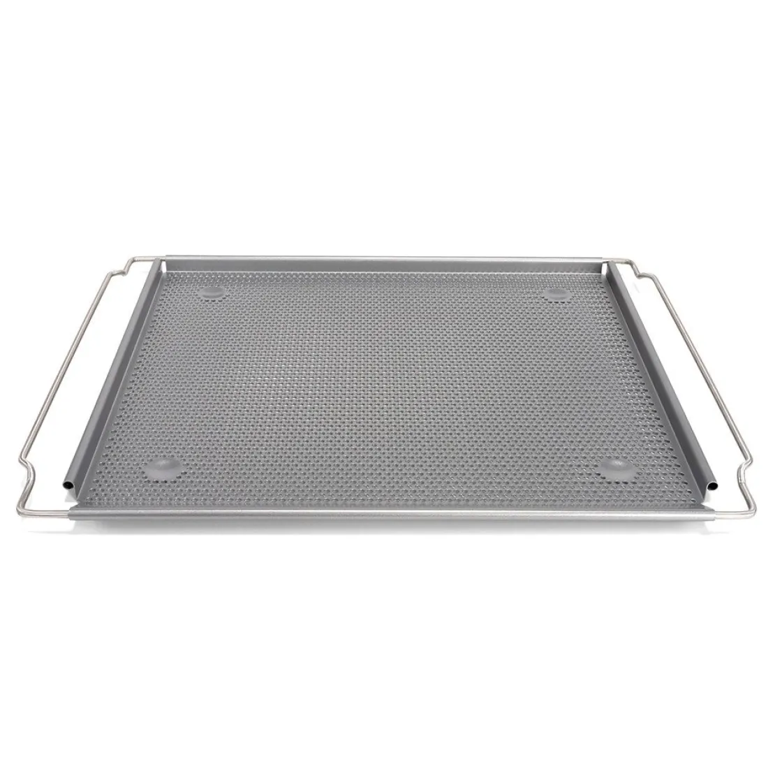 Patisse Verstelbare Bakplaat Silver-Top Geperforeerd 38x35cm* Rechthoekige Bakvormen