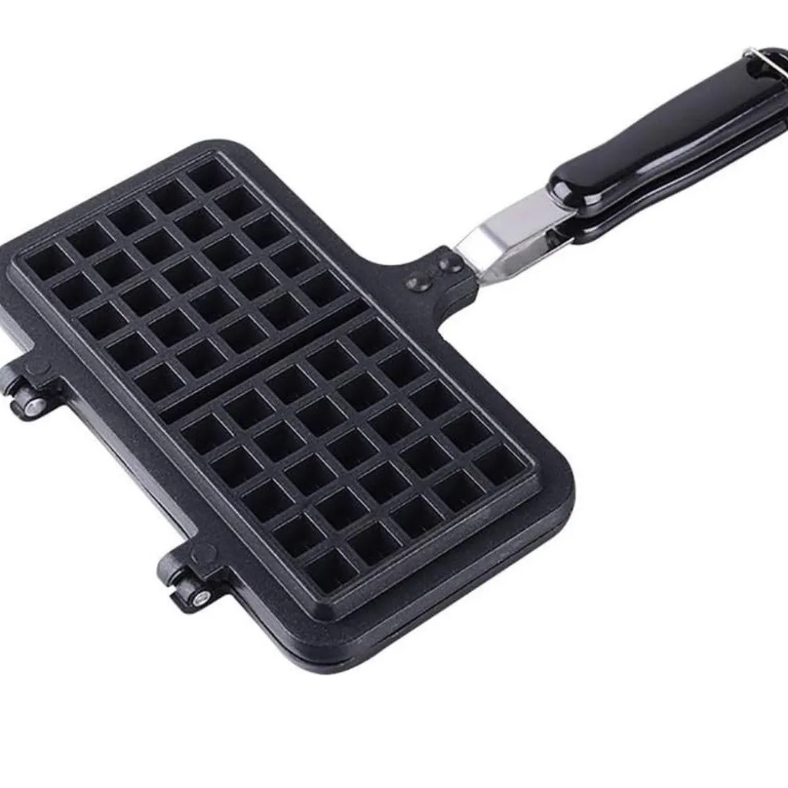 Patisse Wafelijzer Dubbel Antikleef 22x12cm*** Bak- En Kookapparaten