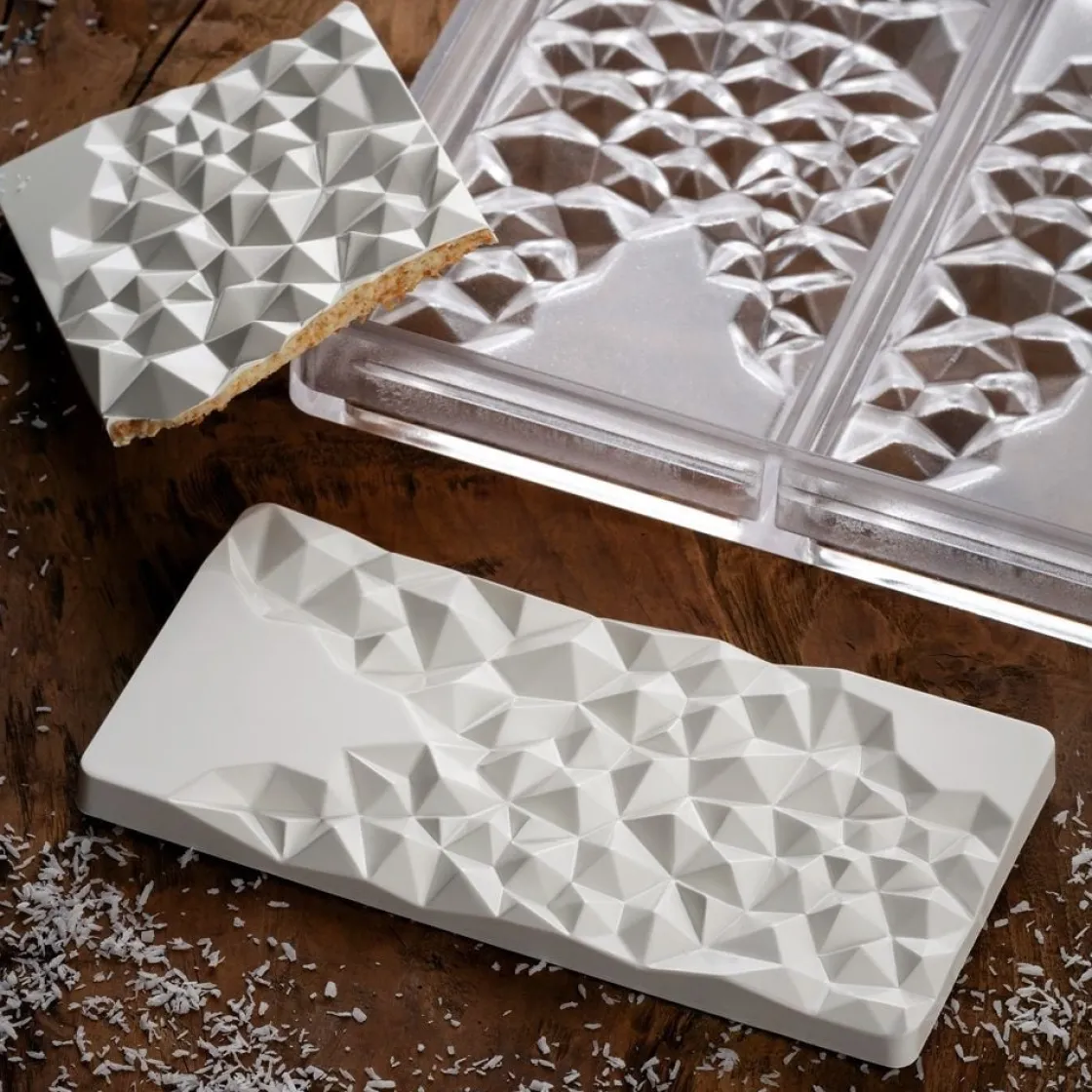 Pavoni Chocolademal Tablet Vallee (3x) 155x77mm* Tabletten En Repen Vormen