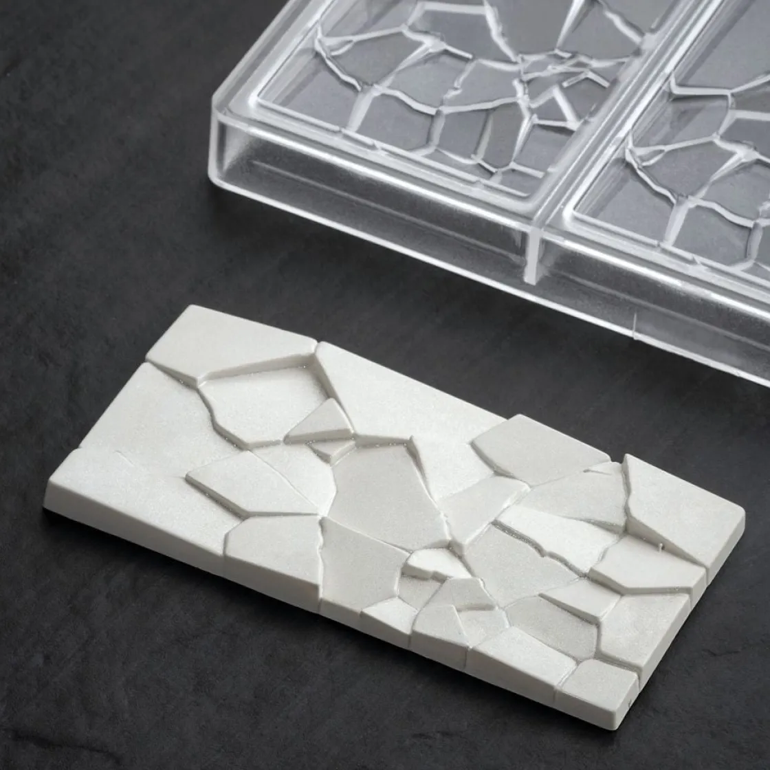 Pavoni Chocolademal Tablet Crush (3x) 155x77mm* Tabletten En Repen Vormen