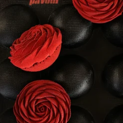 Pavoni Fiberform Halfrond Ø8x4cm (24) 60x40cm* Bakvormen Siliconen