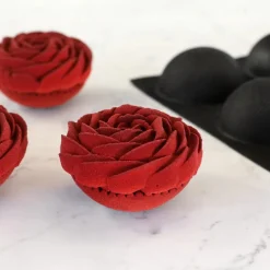 Pavoni Fiberform Halfrond Ø8x4cm (24) 60x40cm* Bakvormen Siliconen