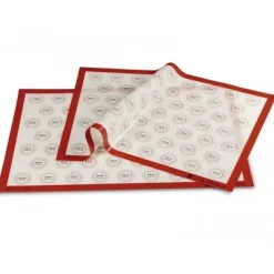 Pavoni Siliconen Bakmat met Macaronverdeling 60x40cm* Bakhulpmiddelen