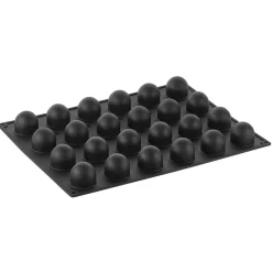 Pavoni Siliconen Vorm Bol Ø40mm (24) 30x40cm* Ijs En Dessert Vormen|Bakvormen Siliconen