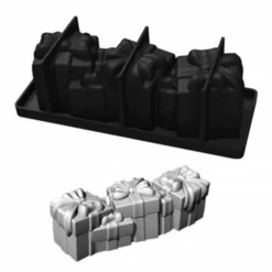 Pavoni Siliconen Vorm Cadeau 250x85x55mm* Bakvormen Siliconen|Ijs En Dessert Vormen