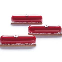 Pavoni Siliconen Vorm Confy Eclair 128x30mm (14) 30x40cm* Ijs En Dessert Vormen|Bakvormen Siliconen