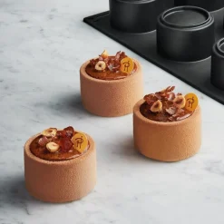 Pavoni Siliconen Vorm Cylindra Ø65x45mm (12) 30x40cm* Ijs En Dessert Vormen|Bakvormen Siliconen