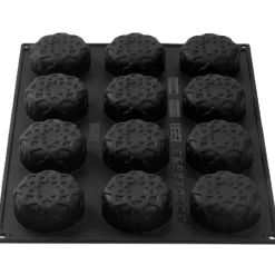 Pavoni Siliconen Vorm Dahab Ø75x30mm (12) 40x30cm* Bakvormen Siliconen|Ijs En Dessert Vormen