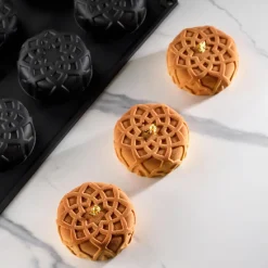 Pavoni Siliconen Vorm Dahab Ø75x30mm (12) 40x30cm* Bakvormen Siliconen|Ijs En Dessert Vormen