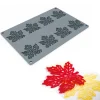 Pavoni Siliconen Vorm Herfstblad 66x62,5mm (8) 30x20cm* Bakvormen Siliconen|Ijs En Dessert Vormen