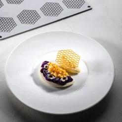 Pavoni Siliconen Vorm Honeycomb 67,5x60,5mm (8) 30x20cm* Ijs En Dessert Vormen|Bakvormen Siliconen