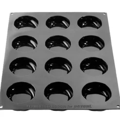 Pavoni Siliconen Vorm Karma 80x30mm (12) 40x30cm* Ijs En Dessert Vormen|Bakvormen Siliconen