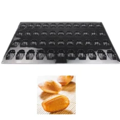 Pavoni Siliconen Vorm Madeleine 78x45mm (44) 60x40cm* Ijs En Dessert Vormen|Bakvormen Siliconen