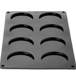 Pavoni Siliconen Vorm Mono Macaron Ø7x3,5cm (8) Set/2* Bakvormen Siliconen|Ijs En Dessert Vormen