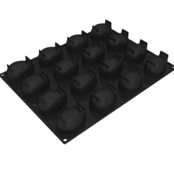 Pavoni Siliconen Vorm Quenelle 77x51mm (16) 30x40cm* Ijs En Dessert Vormen|Bakvormen Siliconen