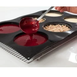 Pavoni Siliconen Vorm Rond Ø160x30mm (6) 60x40cm* Ijs En Dessert Vormen|Bakvormen Siliconen