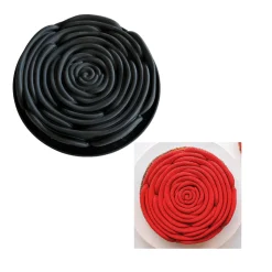 Pavoni Siliconen Vorm Roos Ø180x45mm* Bakvormen Siliconen|Ijs En Dessert Vormen