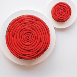 Pavoni Siliconen Vorm Roos Ø180x45mm* Bakvormen Siliconen|Ijs En Dessert Vormen