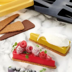 Pavoni Siliconen Vorm Slake 114x39mm (8) + Uitsteker* Bakvormen Siliconen|Ijs En Dessert Vormen