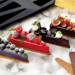 Pavoni Siliconen Vorm Slake 114x39mm (8) + Uitsteker* Bakvormen Siliconen|Ijs En Dessert Vormen