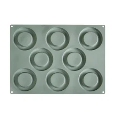 Pavoni Siliconen Vorm Tondo Ø100x10mm (8) 30x40cm* Ijs En Dessert Vormen|Bakvormen Siliconen