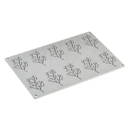 Pavoni Siliconen Vorm Wood Ø78x48mm (10) 30x20cm* Bakvormen Siliconen|Ijs En Dessert Vormen