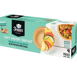 Pidy Bladerdeeg Tartelette 7cm (9 st.)* Halffabricaten