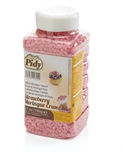 Pidy Crumble Meringue Aardbei 190 gram* Ijsdips|Eetbare Strooisels
