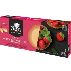 Pidy Zanddeeg Tartelette Rond Zoet Ø8,5cm (9 st.)* Halffabricaten