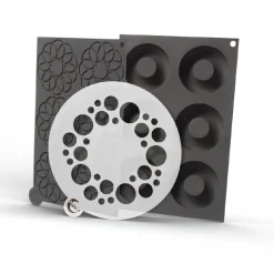 Plate-it Garneermallen Circle Set/3* Bakvormen Siliconen|Ijs En Dessert Vormen