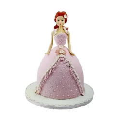 PME Barbie Doll Pick (Pin Popje) Rood haar* Prikkers En Ringen