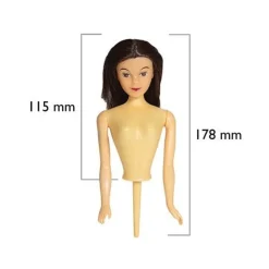 PME Barbie Doll Pick (Pin Popje) Brunette* Prikkers En Ringen